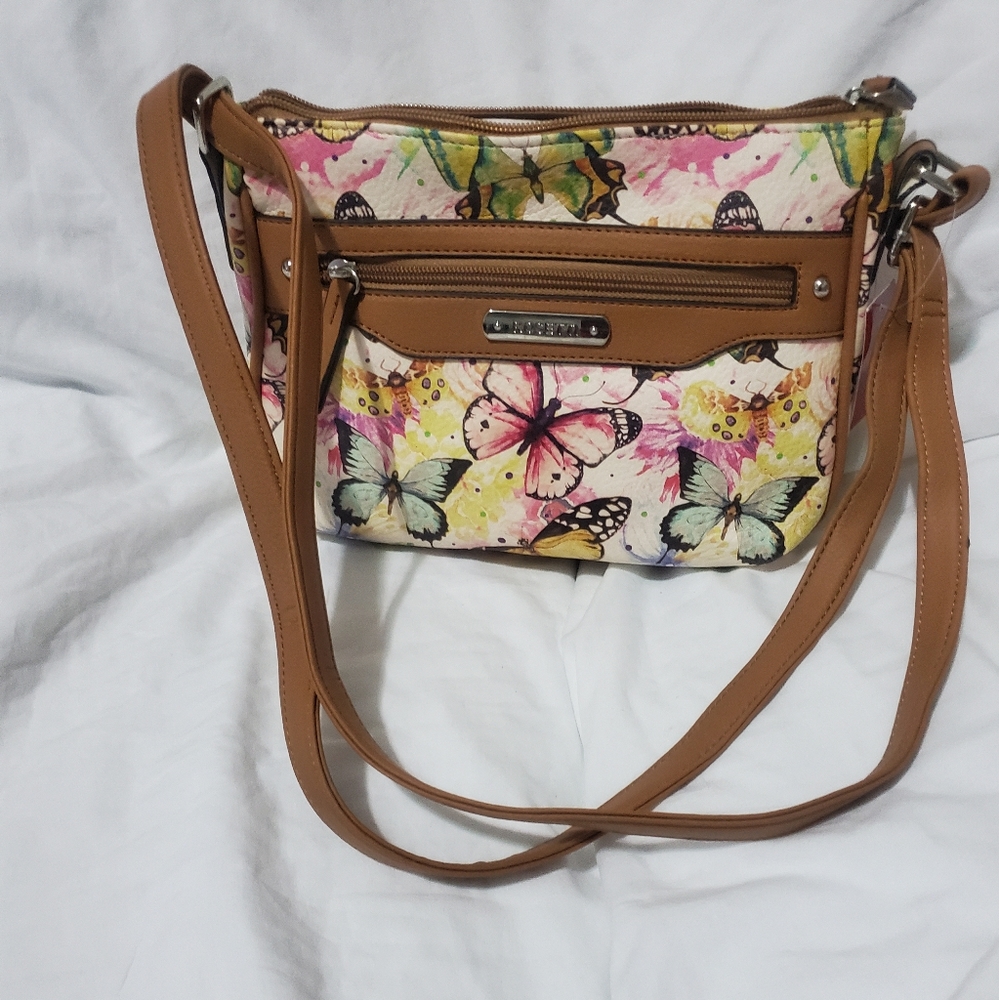 Rosetti Butterfly Crossbody-Shoulder Purse, Butterfly Purse, Crossbody Purse